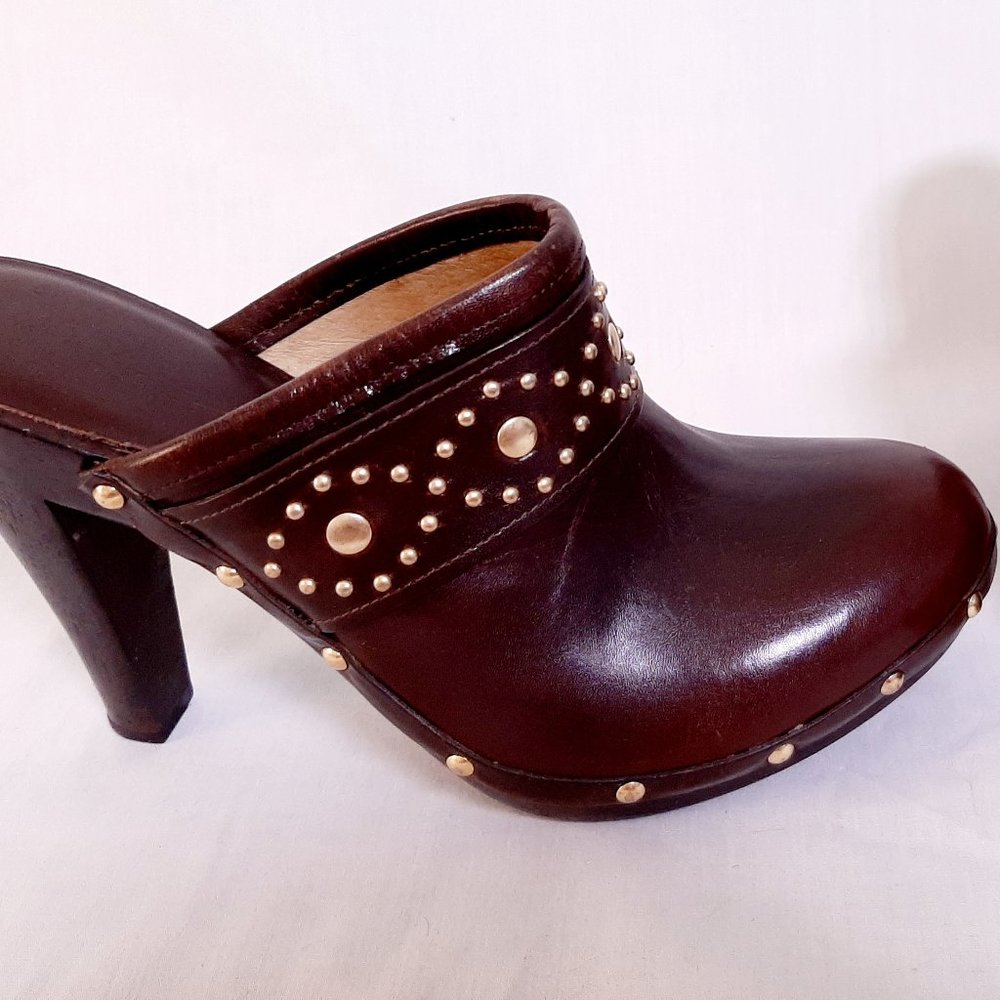 Michael Kors Leather Mules